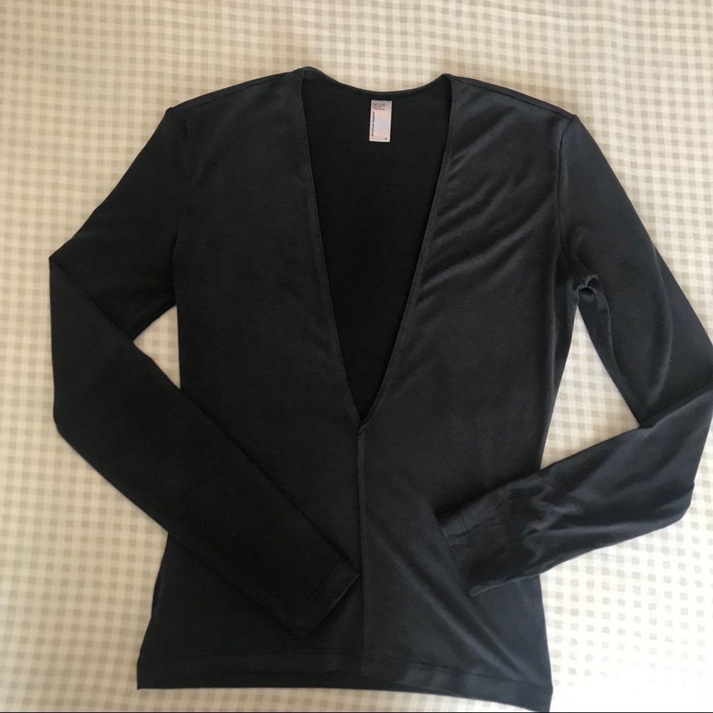 SOLD American Apparel Deep V Neckline Top